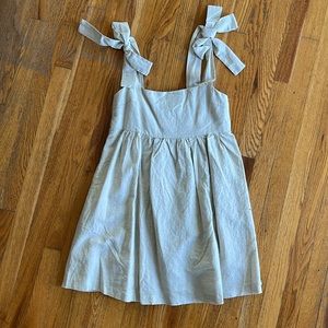 NWT Petal & Pup Linen Shoulder Tie Dress 4